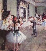 Edgar Degas The Dance Class oil painting picture wholesale